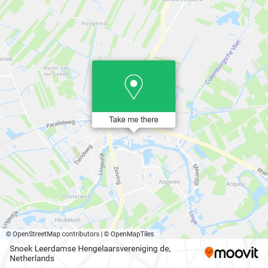 Snoek Leerdamse Hengelaarsvereniging de map