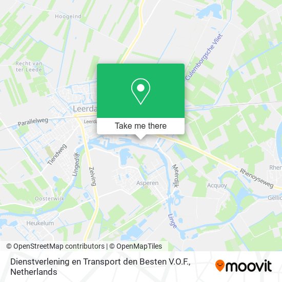 Dienstverlening en Transport den Besten V.O.F. map