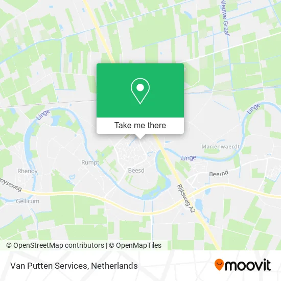 Van Putten Services map