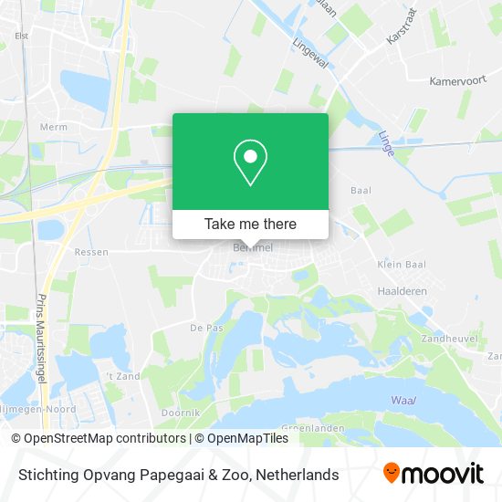 Stichting Opvang Papegaai & Zoo map