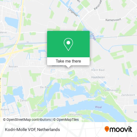 Kodri-Molle VOF map