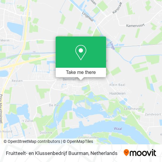 Fruitteelt- en Klussenbedrijf Buurman map