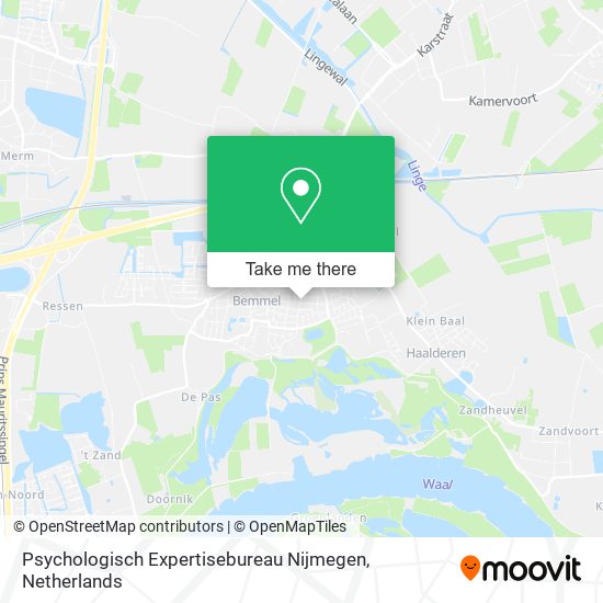 Psychologisch Expertisebureau Nijmegen map