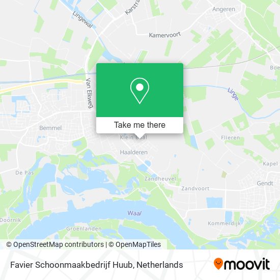 Favier Schoonmaakbedrijf Huub map