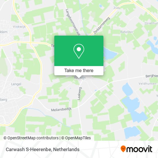 Carwash S-Heerenbe map