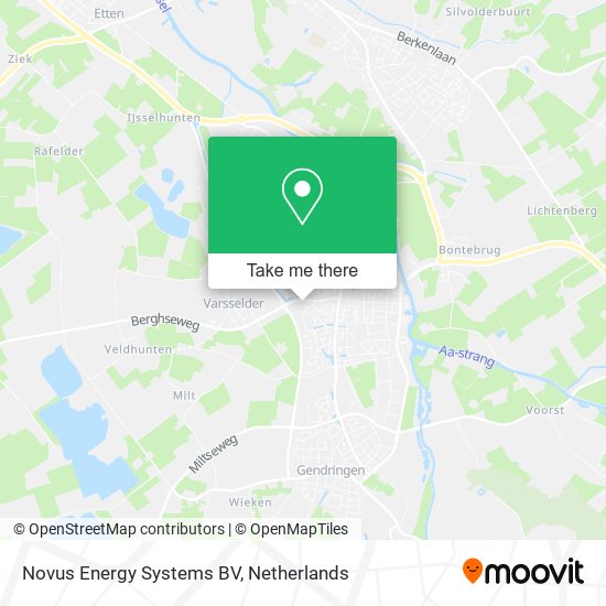 Novus Energy Systems BV map