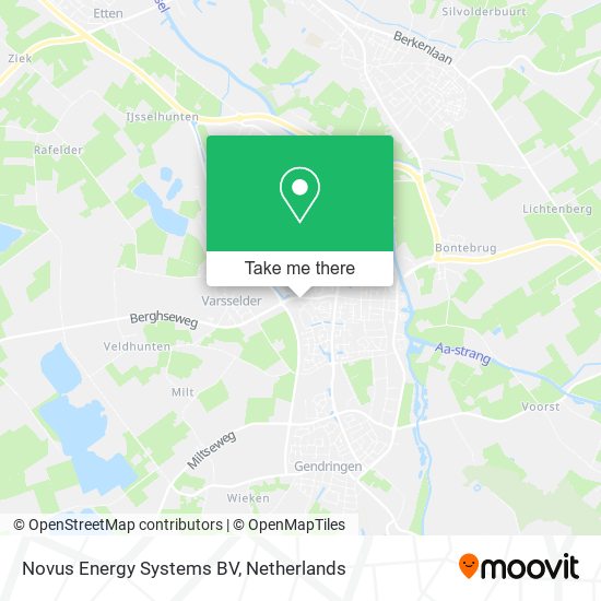 Novus Energy Systems BV Karte