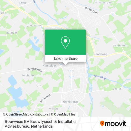 Bouwvisie BV Bouwfysisch & Installatie Adviesbureau map