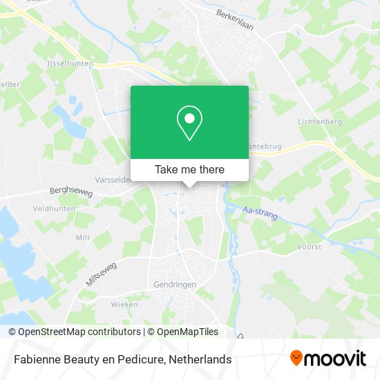 Fabienne Beauty en Pedicure map