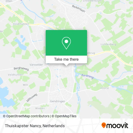 Thuiskapster Nancy map