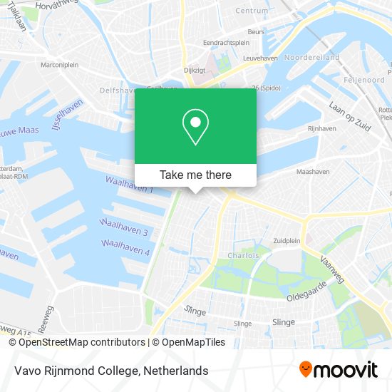 Vavo Rijnmond College map