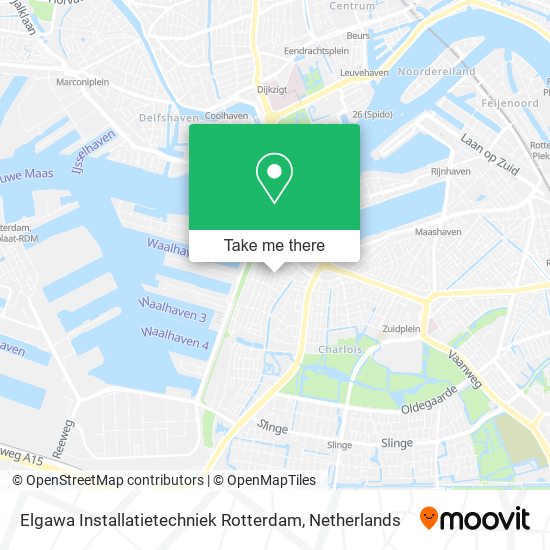 Elgawa Installatietechniek Rotterdam map