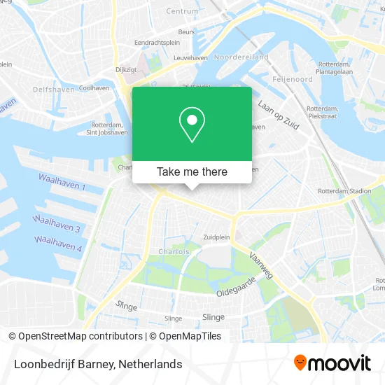 Loonbedrijf Barney map