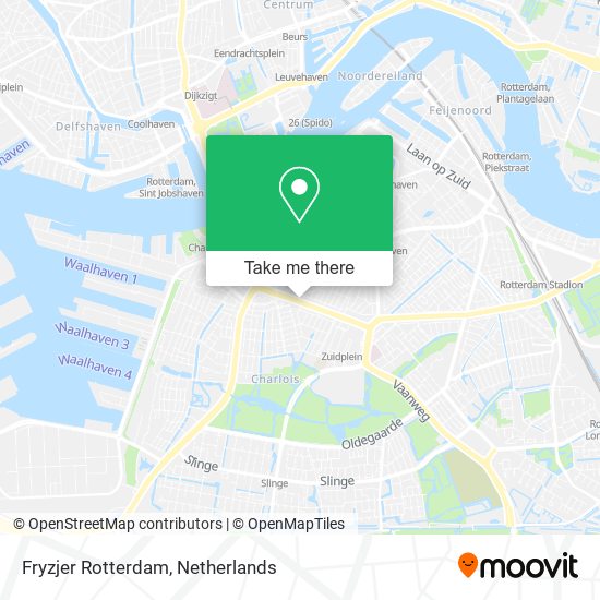 Fryzjer Rotterdam Karte
