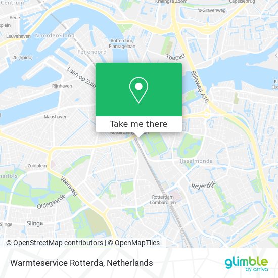 Warmteservice Rotterda Karte