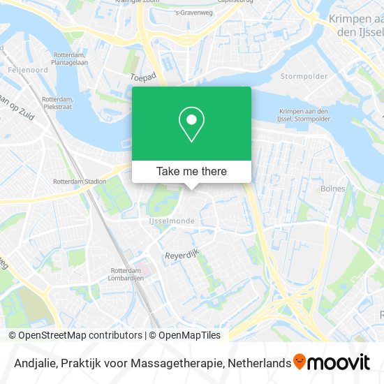 Andjalie, Praktijk voor Massagetherapie map