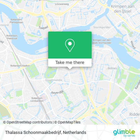 Thalassa Schoonmaakbedrijf map