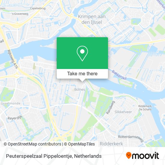 Peuterspeelzaal Pippeloentje map