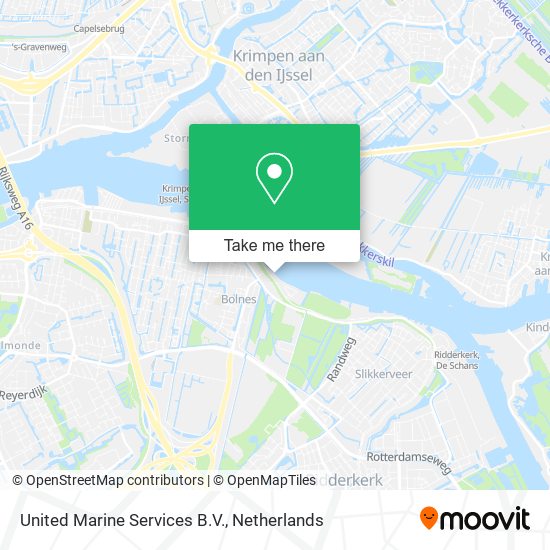 United Marine Services B.V. map