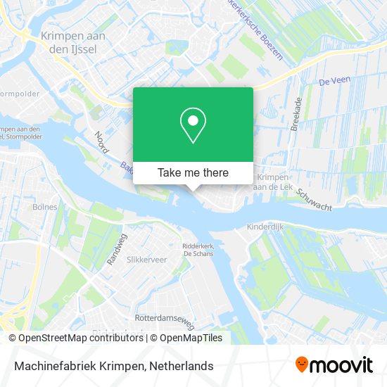 Machinefabriek Krimpen map