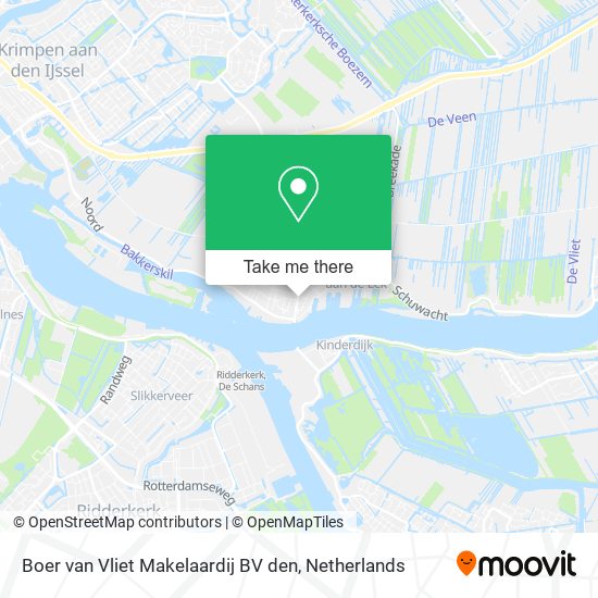 Boer van Vliet Makelaardij BV den map