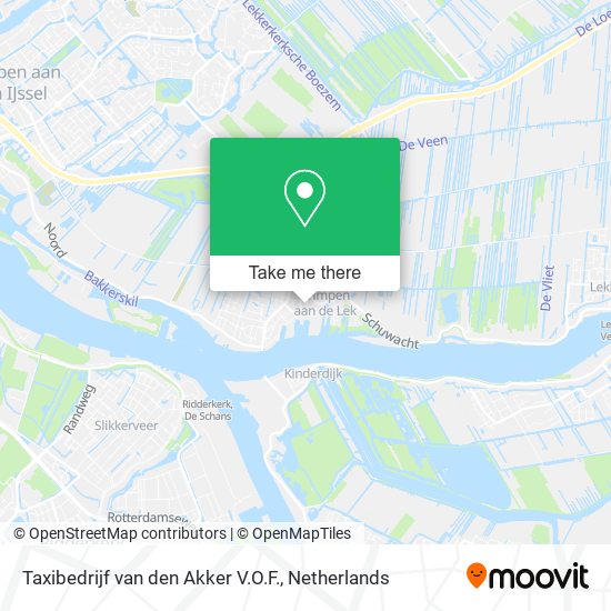 Taxibedrijf van den Akker V.O.F. map