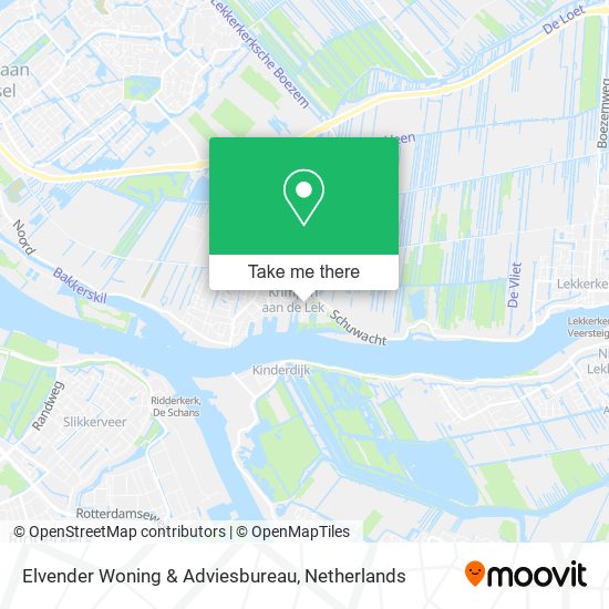 Elvender Woning & Adviesbureau Karte