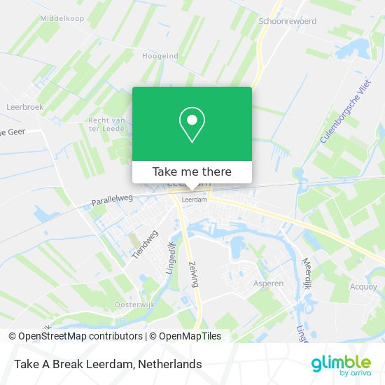 Take A Break Leerdam map