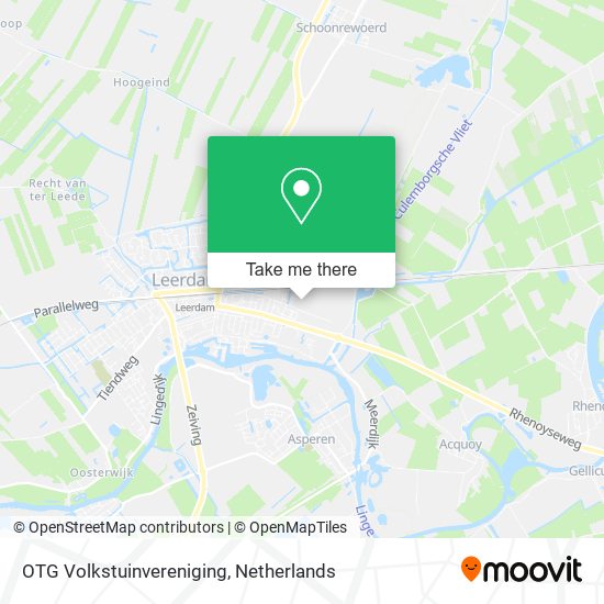 OTG Volkstuinvereniging map