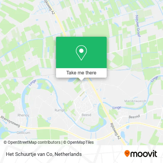 Het Schuurtje van Co map