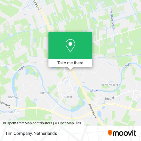 Tim Company map