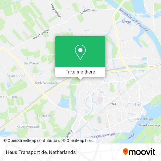 Heus Transport de Karte