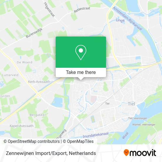 Zennewijnen Import/Export map
