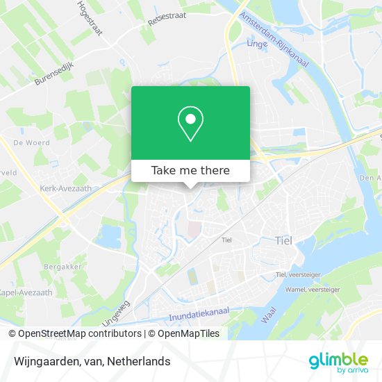 Wijngaarden, van map