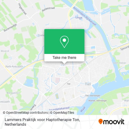 Lammers Praktijk voor Haptotherapie Ton map