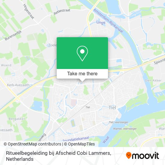 Ritueelbegeleiding bij Afscheid Cobi Lammers map