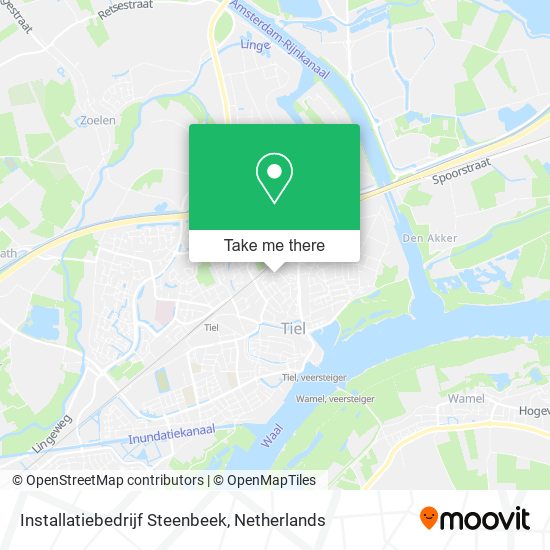 Installatiebedrijf Steenbeek map