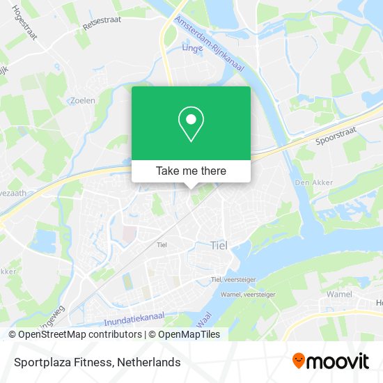 Sportplaza Fitness map