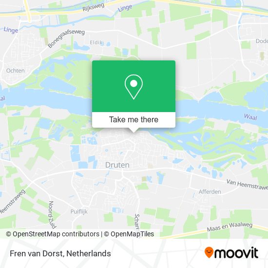 Fren van Dorst map