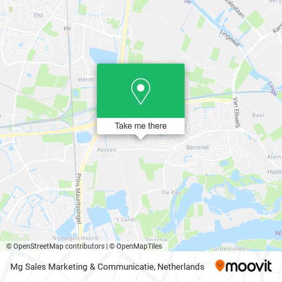 Mg Sales Marketing & Communicatie map