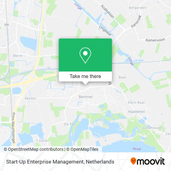 Start-Up Enterprise Management map