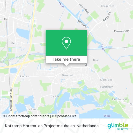 Kotkamp Horeca- en Projectmeubelen map