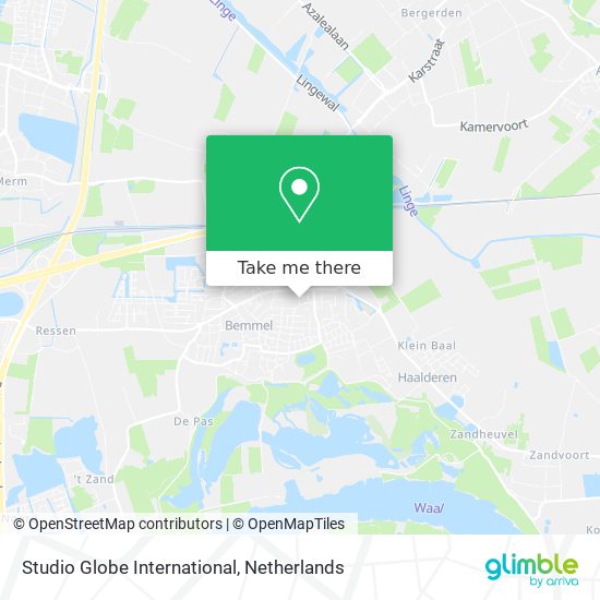 Studio Globe International Karte