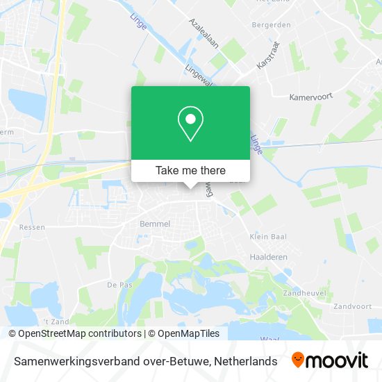 Samenwerkingsverband over-Betuwe map