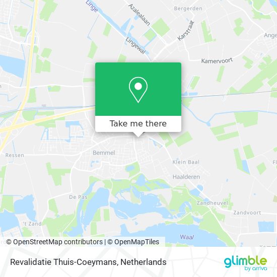 Revalidatie Thuis-Coeymans Karte