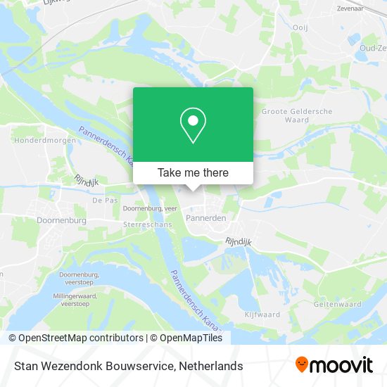 Stan Wezendonk Bouwservice map