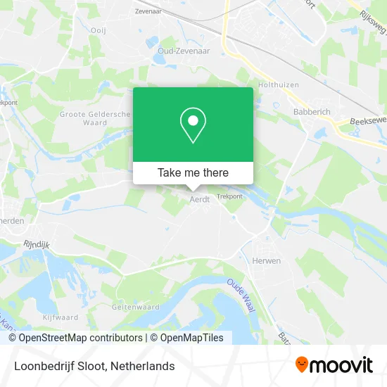 Loonbedrijf Sloot map
