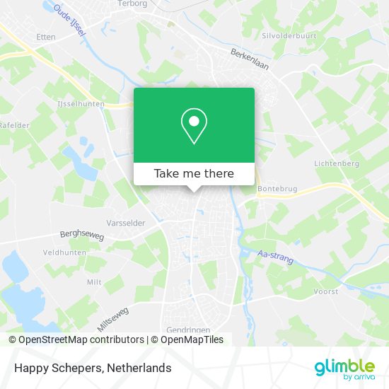 Happy Schepers map