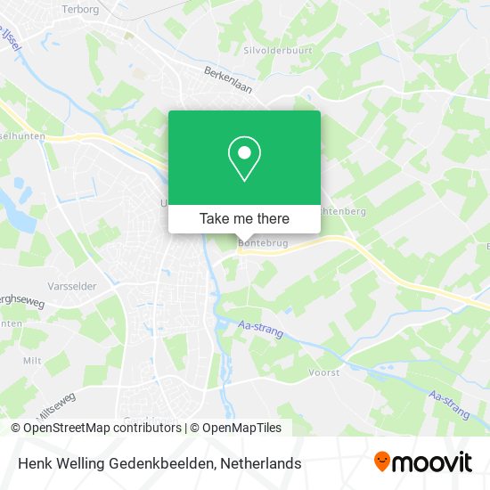 Henk Welling Gedenkbeelden map