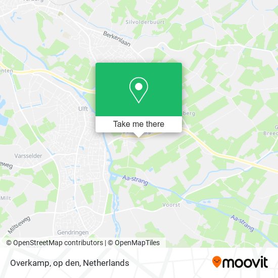 Overkamp, op den Karte